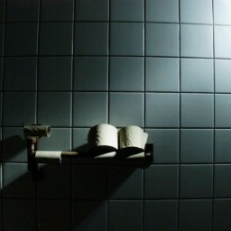 Ein Satz über Toilettenpapier.